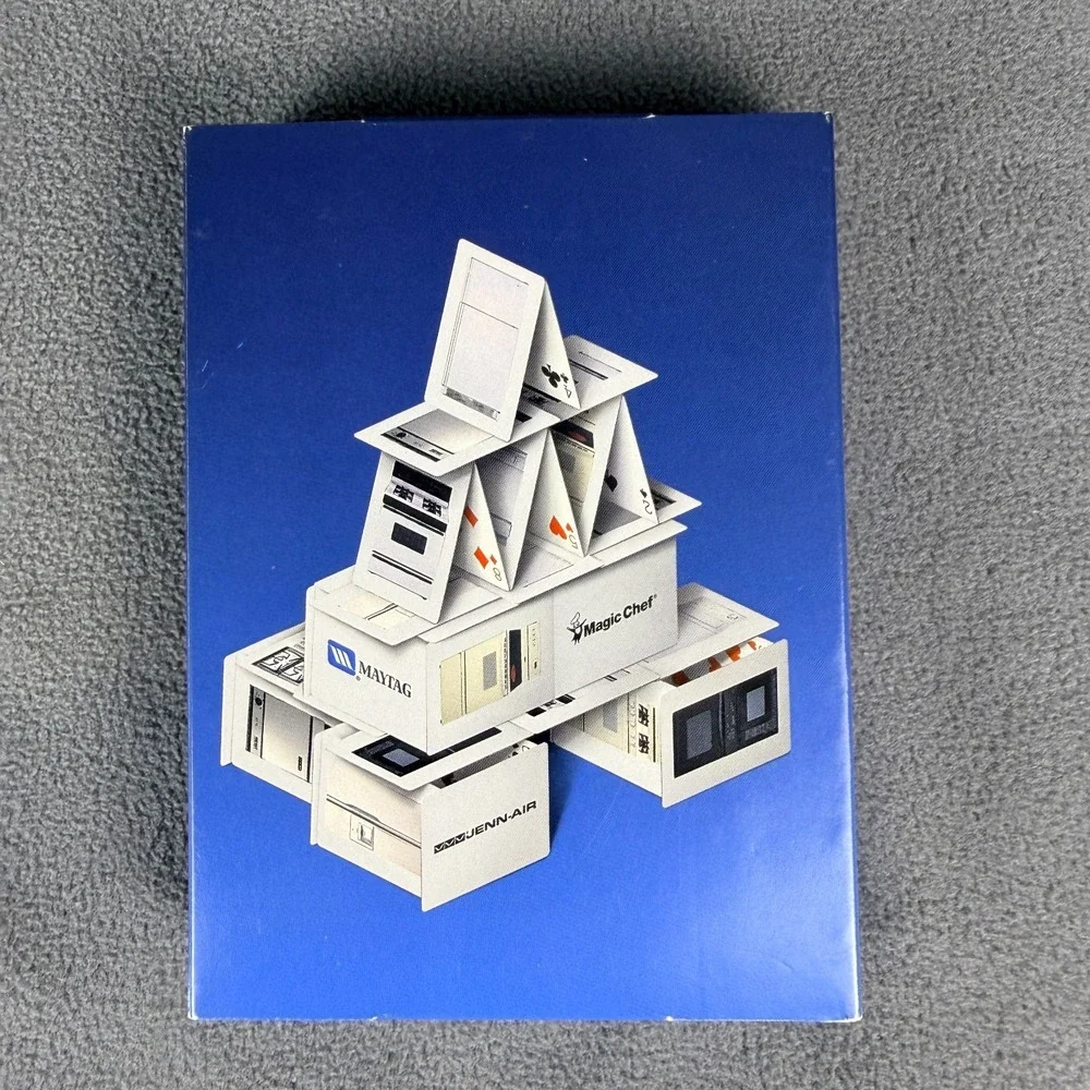 Vintage Maytag Builder Direct Playing Cards Sealed Deck JennAir Magic Chef Promo
